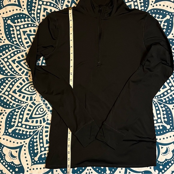 Women's Sz Sm Warm Essentials by Cuddl Duds Long Sleeve half zip w/thumb holes - Picture 4 of 6